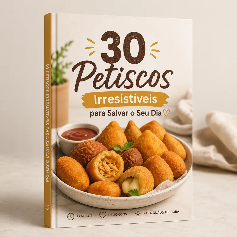 30 Petiscos Irresistíveis para Salvar o Seu Dia